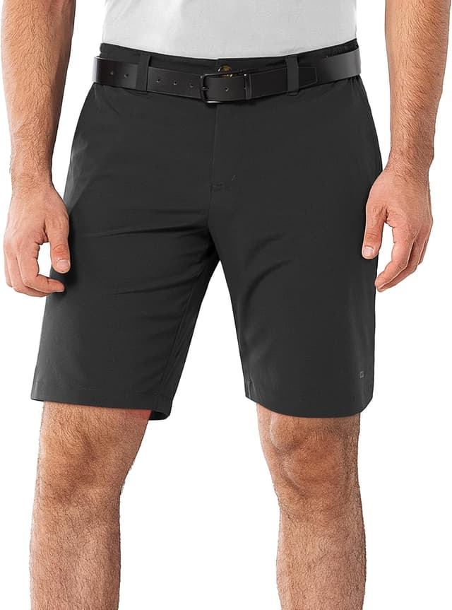 Detalle de 33,000ft Men's 9" Dry Fit Stretch Golf Shorts (UPF 50+, Pockets)