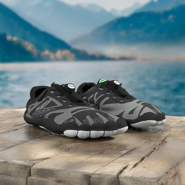 Detalle de SAGUARO Chaussures de trail running barefoot homme/femme — minimalistes pour extérieur et intérieur