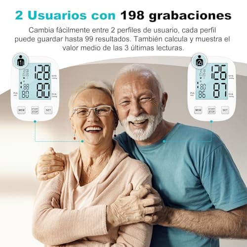 Thumbnail 4 de Auna Monitor de Presión Arterial Digital📊 para Mayores