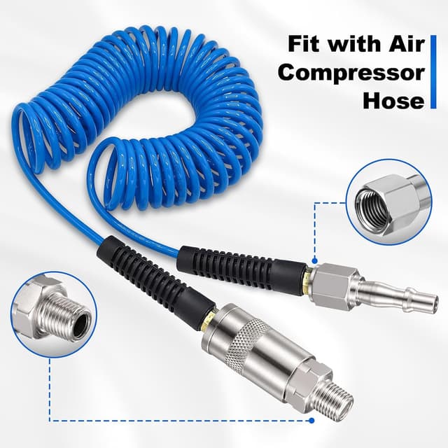 Detalle 2 de Spurtar 12pcs 1/4" air line connectors