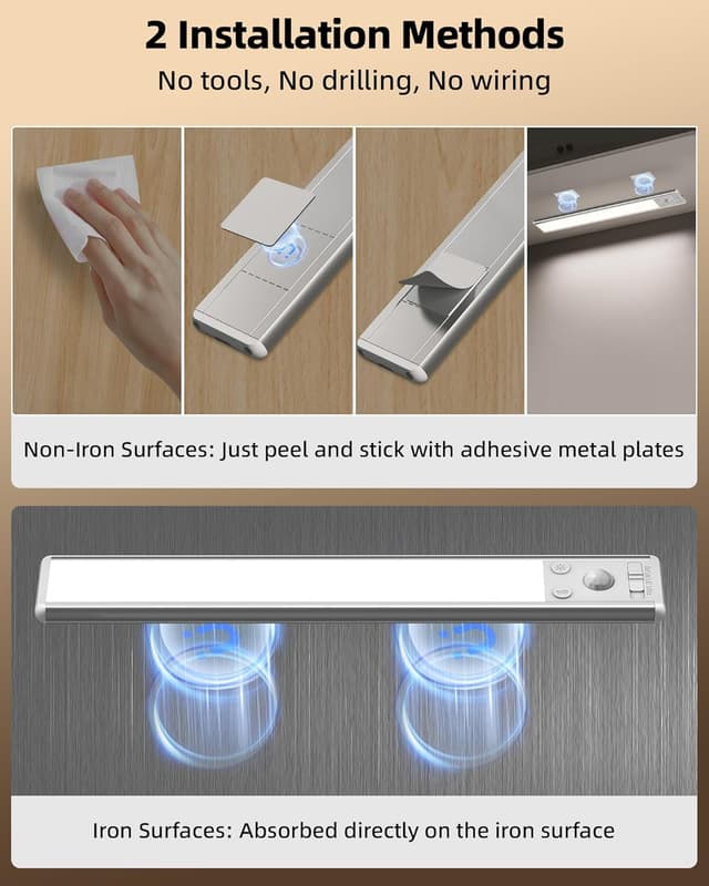 Thumbnail 6 de EZVALO Schrankbeleuchtung LED 25CM 2400mAh