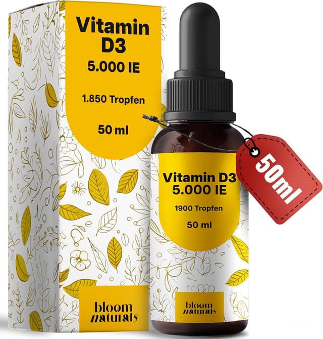 Detalle de Vitamin D3 Tropfen Hochdosiert 5000 IE