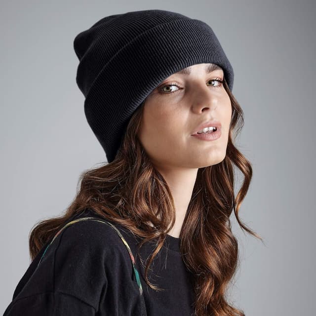 Detalle de Hatstar Wintermütze – SoftTouch Feinstrick Beanie für Damen, Herren & Unisex