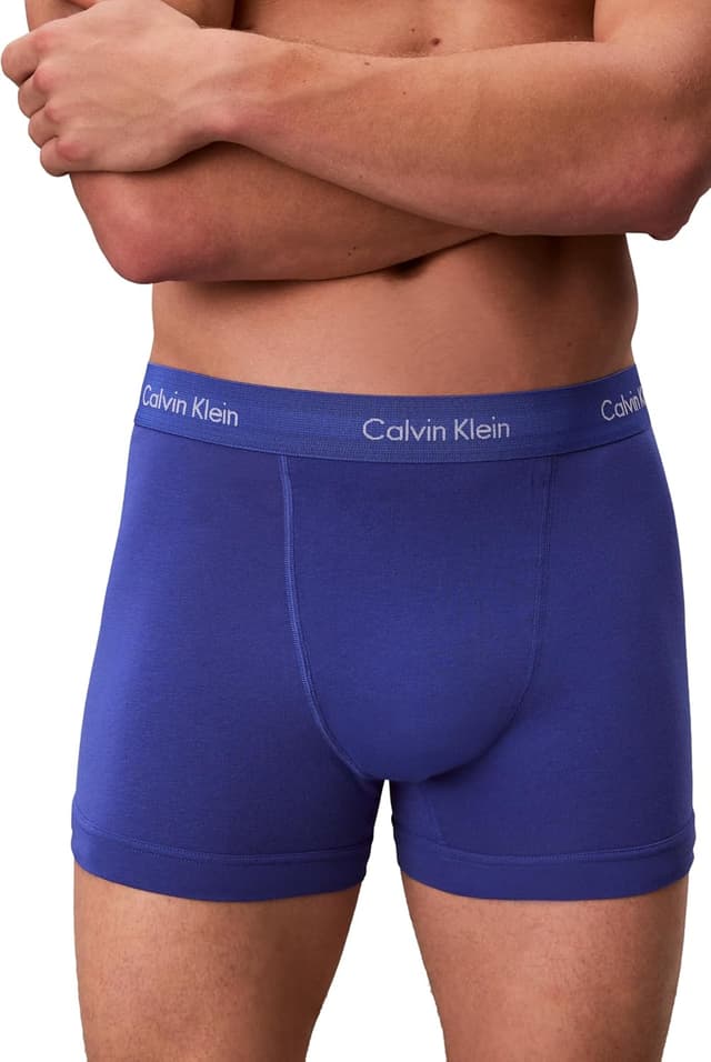 Thumbnail 3 de Calvin Klein Trunk 3pk Boxer Multicolor XL para Hombre 🩲