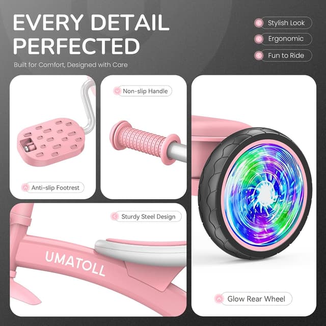 Thumbnail 6 de Umatoll Toddler Tricycle 18–48 Months