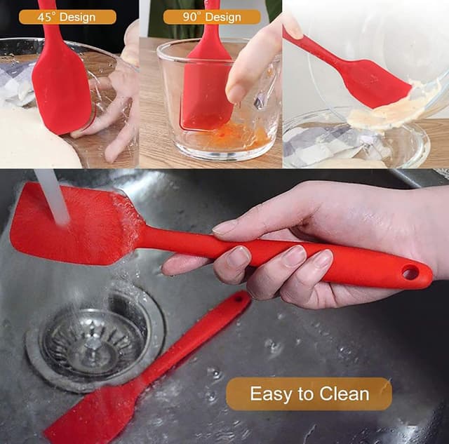 Thumbnail 4 de NoChoX 6 Silikon Spatel Hitzebeständig bis 500°F