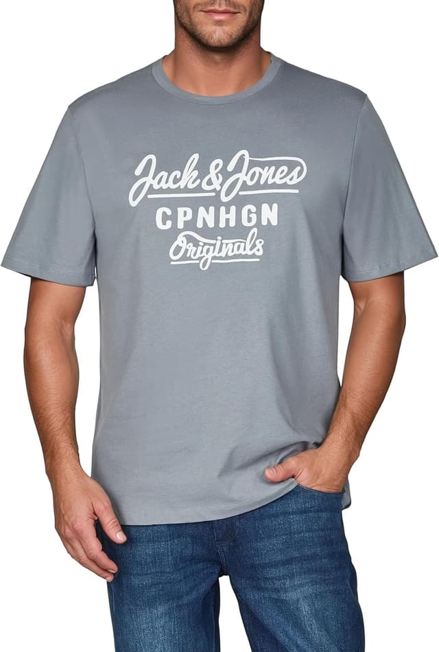 Detalle 2 de JACK & JONES JJLINO T-Shirt 4er Pack