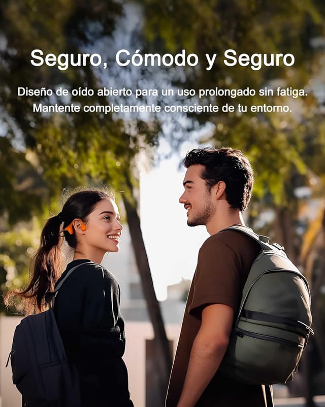 Detalle 2 de mojawa Aerra Auriculares Deportivos Bluetooth 5.2 💪🌊