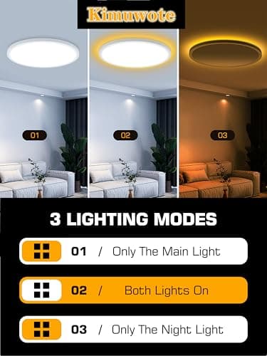 Thumbnail 2 de Kimuwote Plafon LED Techo Regulable 24W