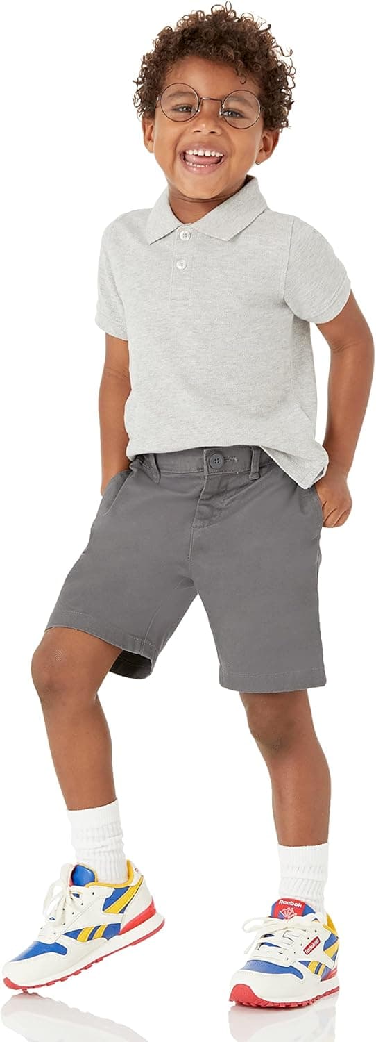 Detalle 1 de Boys Pique Polo Shirt for School Uniform