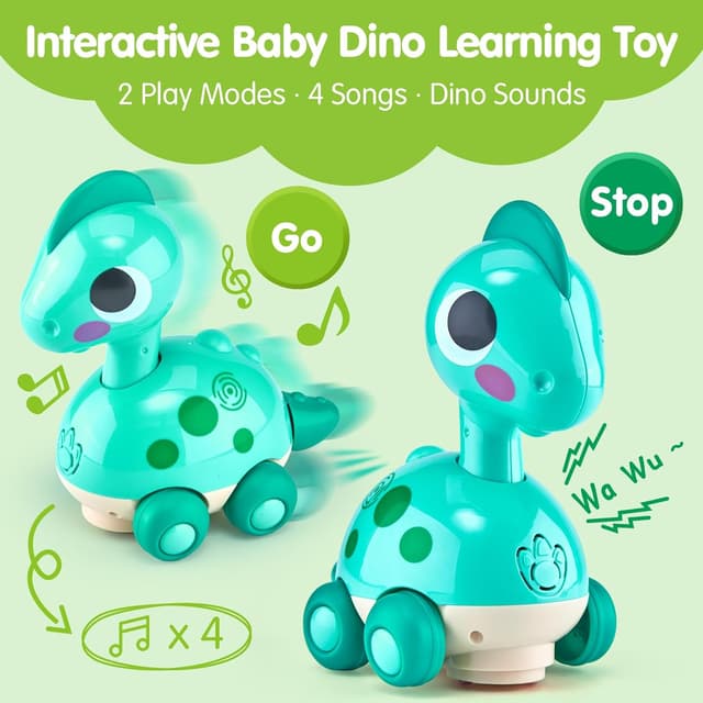 Detalle 2 de CubicFun Baby Crawling Dinosaur 12 months+