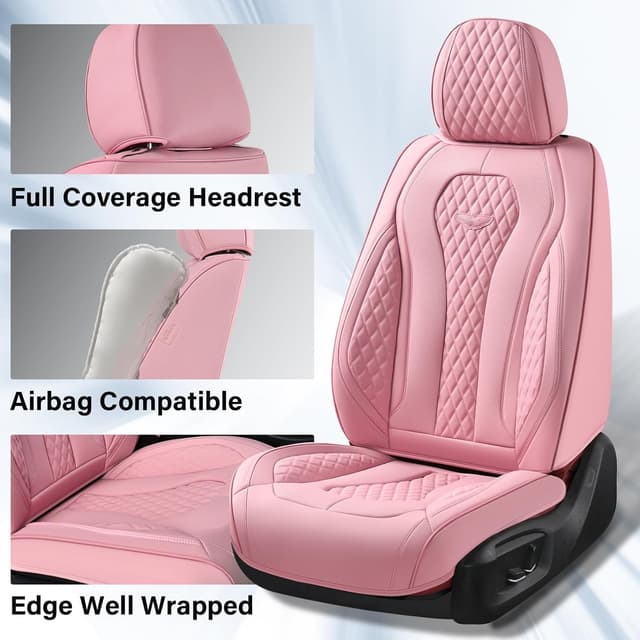 Thumbnail 4 de Coverado Car Seat Covers Full Set 99% Universal Fit