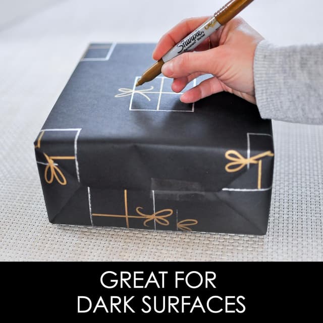 Thumbnail 3 de Sharpie pennarelli metallici punta fine 12 oro 🎨