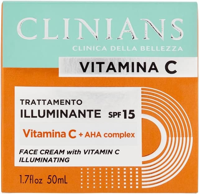 Detalle de CLINIANS Crema Illuminante Vitamina C 50 ml