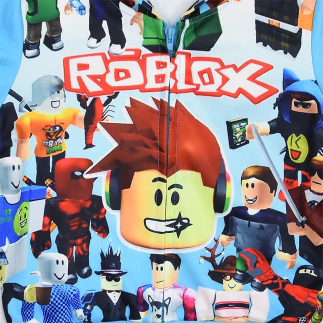 Detalle 2 de Temolie Kids hoodie game zip jacket for ages 4-12