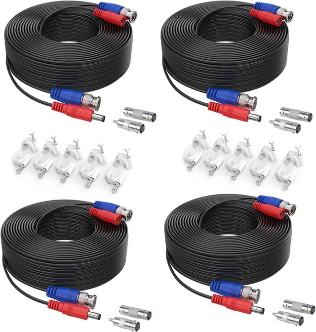 Imagen de SANNCE 30M BNC video and power cable pack 🎥 en OfertitasTOP