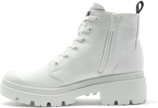 Detalle de Palladium PALLABASE : des baskets en toile et gomme, pensées pour un usage quotidien