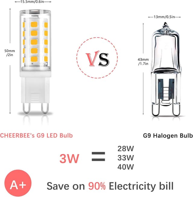 Thumbnail 1 de CHEERBEE G9 LED Bulb 3W Warm White