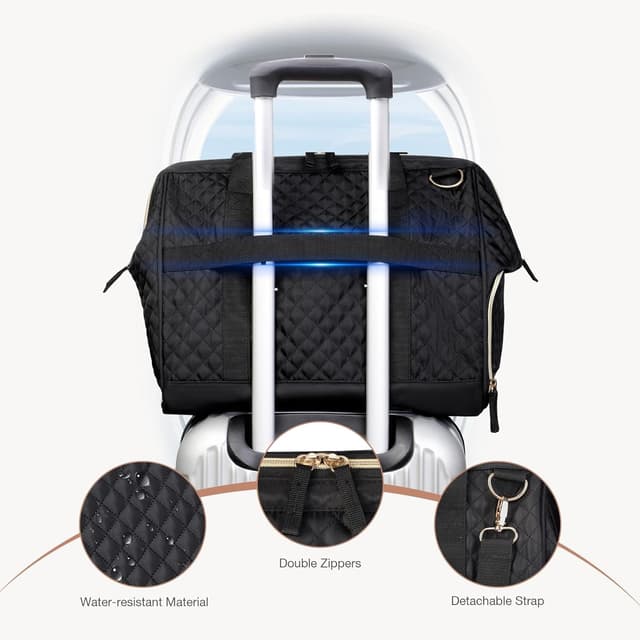 Detalle 1 de Lekesky Reisetasche Damen 43L Weekender