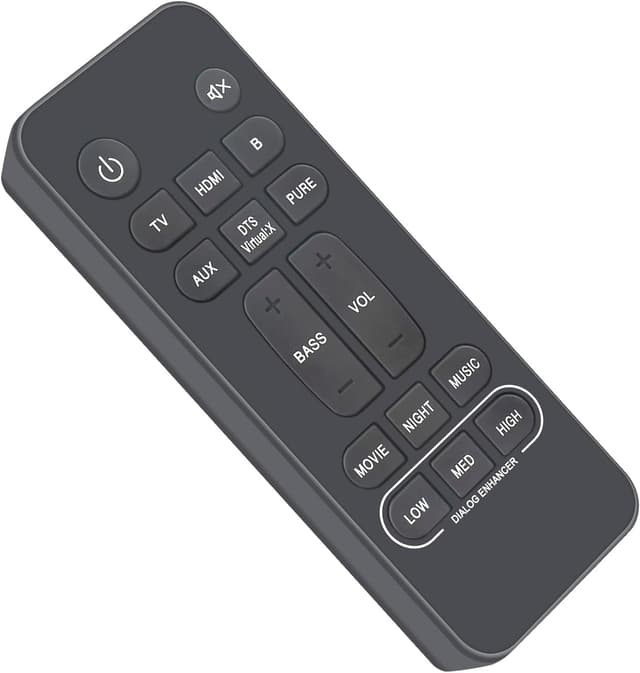 Thumbnail 2 de AULCMEET RC-1251 Remote for Denon DHT-S217/218