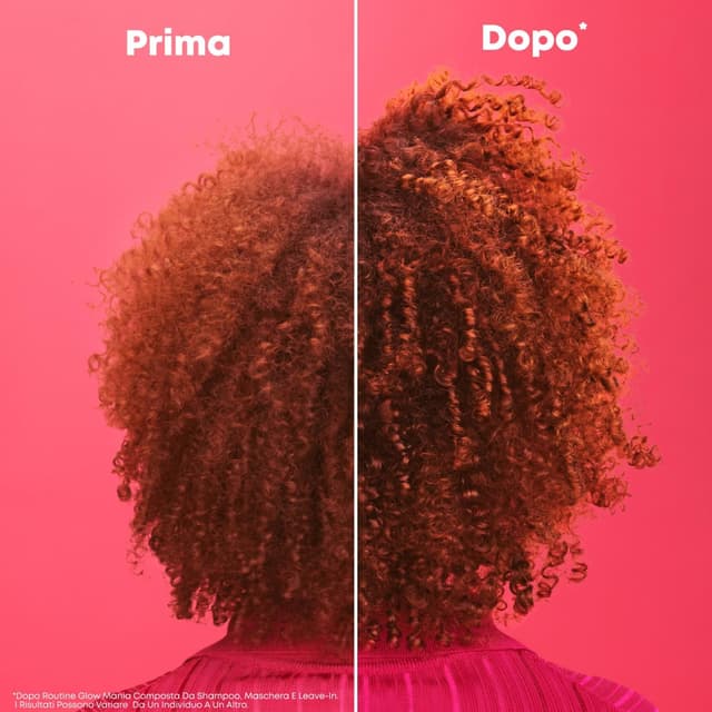 Detalle de Matrix Glow Mania Shampoo per Capelli Colorati e Spenti con Acido Glicolico e Olio di Rosa Canina, 300 ml