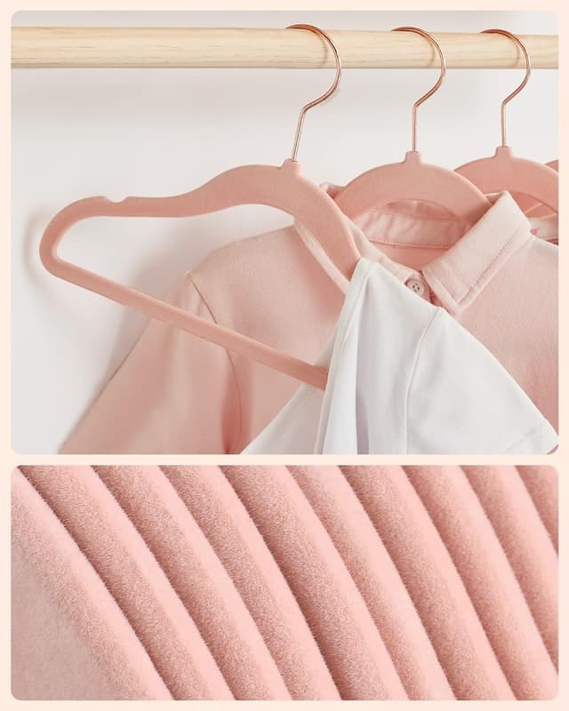 Detalle de SONGMICS Kleiderbügel CRF027P30 30er