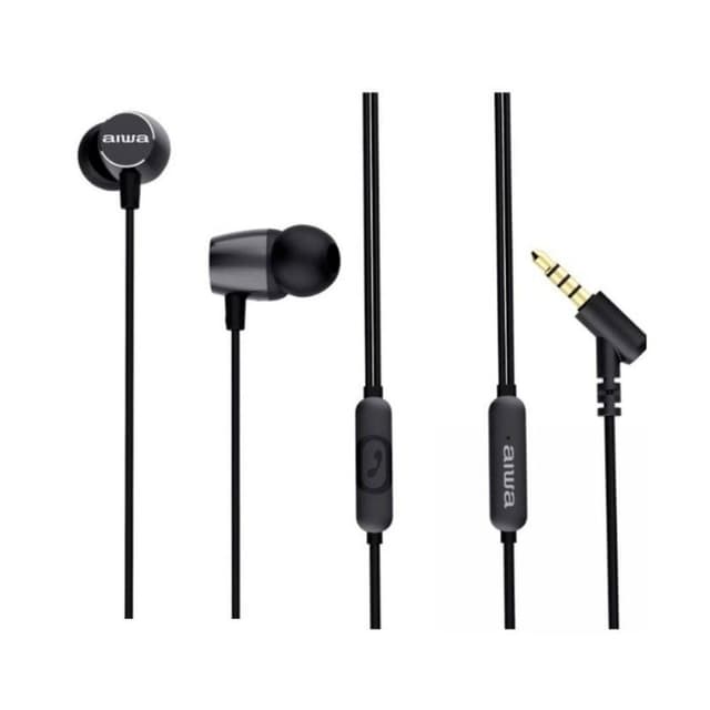 Detalle de Aiwa ESTM-30BK auriculares in-ear 1,20 m