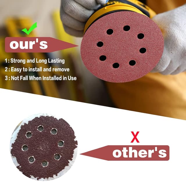 Thumbnail 4 de STEBRUAM 125 mm Schleifscheiben 105er Set