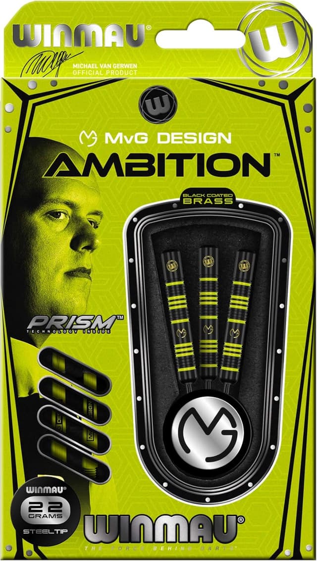 Thumbnail 4 de WINMAU Michael Van Gerwen MvG Ambition darts set