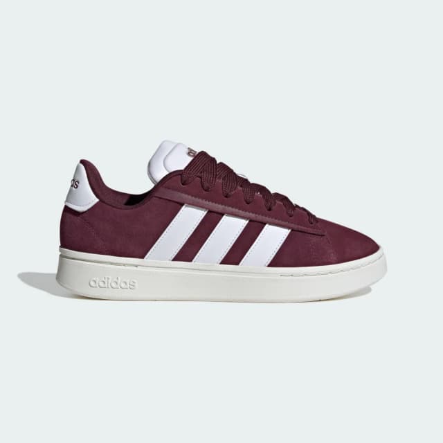 Detalle de adidas Grand Court Alpha – Zapatilla Burgundy para el día a día