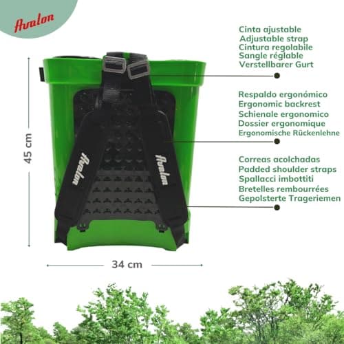 Detalle 2 de Avalon Pulverizador mochila 16L INOX