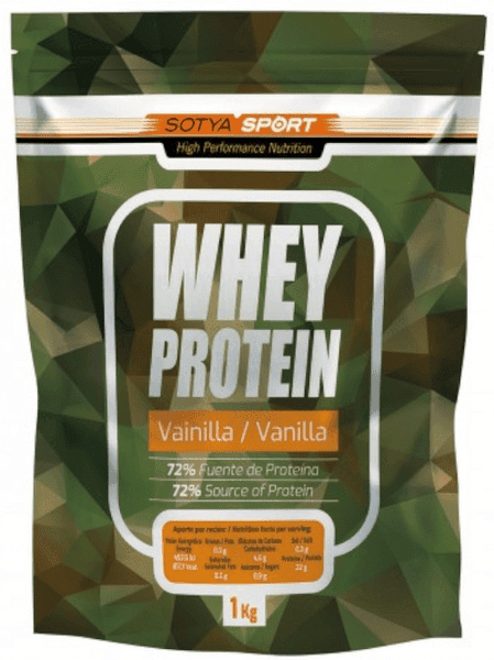 Imagen de Sotya Whey Protein Vainilla 1 kg 🥤 en OfertitasTOP