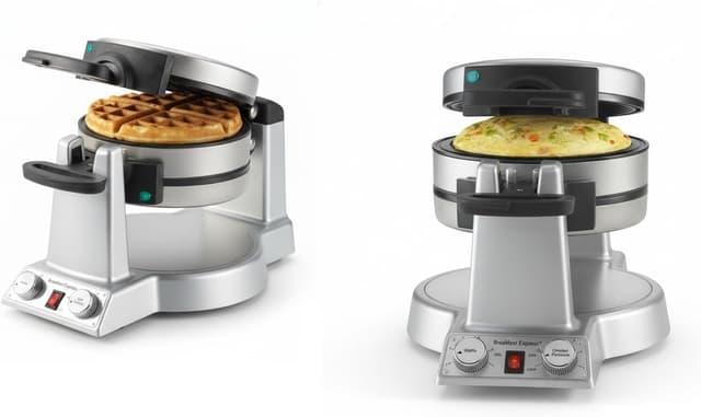 Detalle de Cuisinart Breakfast Express Flip Waffle and Omelet Maker (WAF-B50)