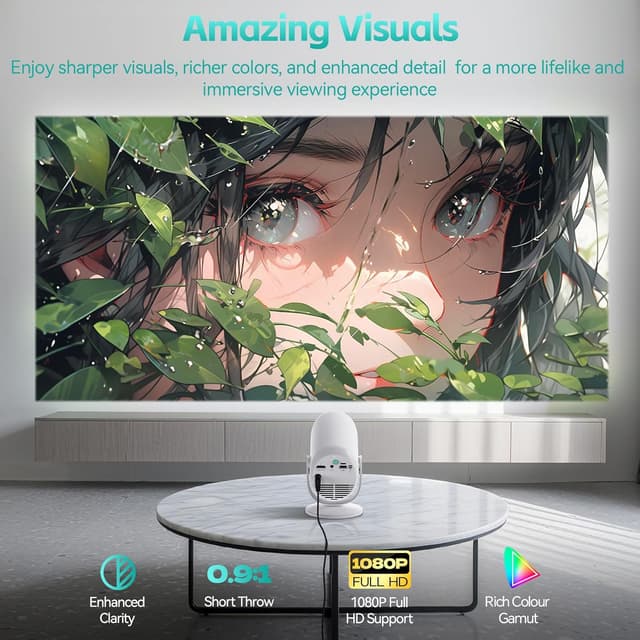 Thumbnail 6 de Nasin VF211WF Mini Beamer 1080P