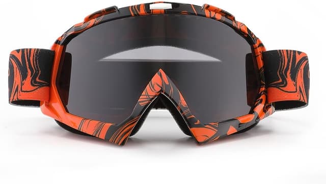 Detalle de FMY Motorcycle Motocross Goggles (ATV/UTV, MTB & dirt bike) with UV400 and anti-scratch lenses