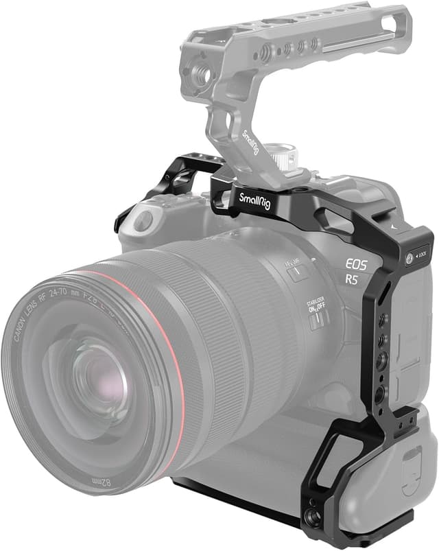 Imagen de SMALLRIG Cage 3464B pour Canon R5 R6 BG-R10 en OfertitasTOP