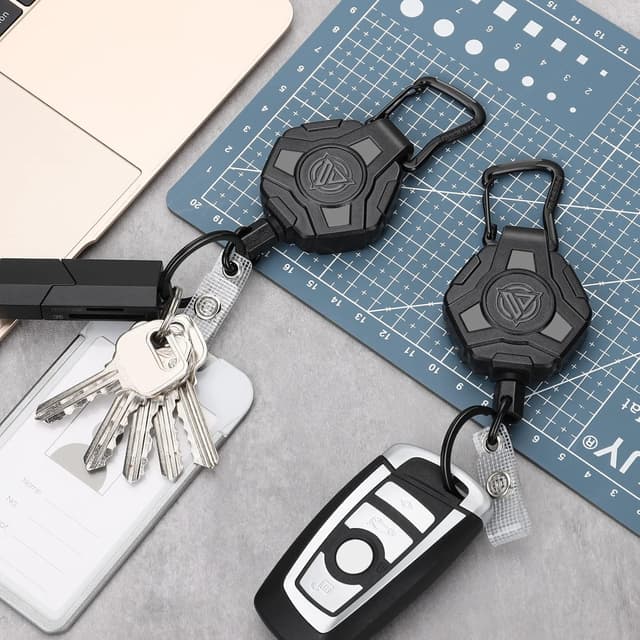 Thumbnail 6 de Oaridey einziehbarer Schlüsselanhänger 31,8 Zoll 🔑