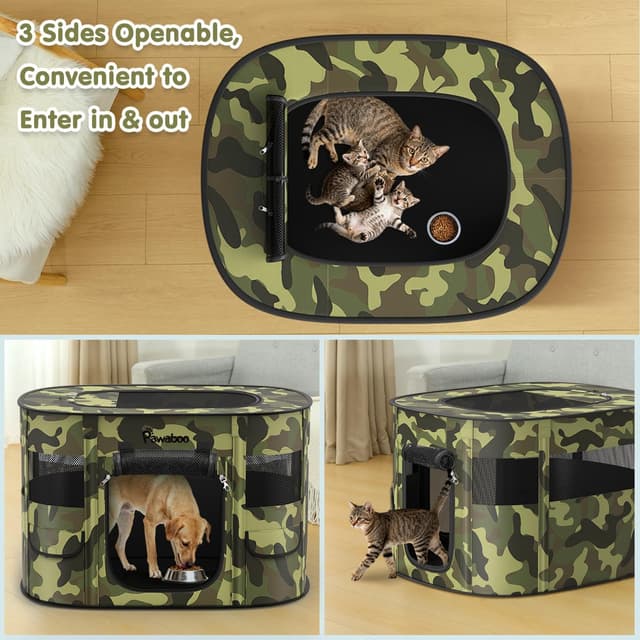 Thumbnail 5 de Dog Playpen Portable Pet Pen 600D Oxford