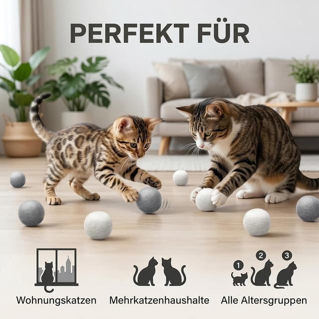 Thumbnail 6 de ROSAUI Katzenspielzeug Saugnapf für Indoor