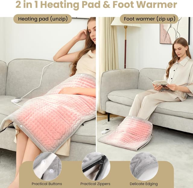 Detalle 2 de Uplayteck Heating Pad 2-in-1 50 x 60cm