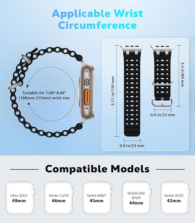 Detalle 2 de Astorgos Upgraded Ocean Band 49mm