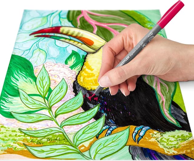 Thumbnail 3 de STAEDTLER Pen 37 4 feutres noirs ✒