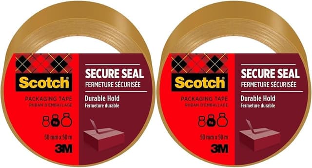 Detalle 2 de Scotch Verpackungsklebeband Braun 50 mm x 50 m