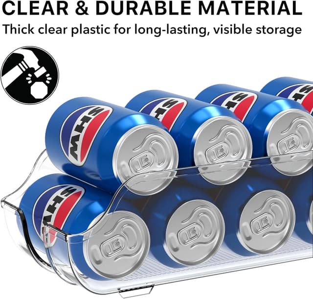 Thumbnail 6 de Simple Houseware Soda Can Organizer 14"