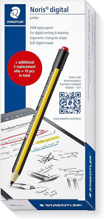 Imagen de STAEDTLER Noris 180J Juego de lápiz capacitivo para pantallas ✏ en OfertitasTOP