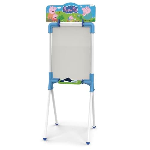Detalle de Chicos 53035 Pizarra 2 en 1 Peppa Pig, caballete 🎨