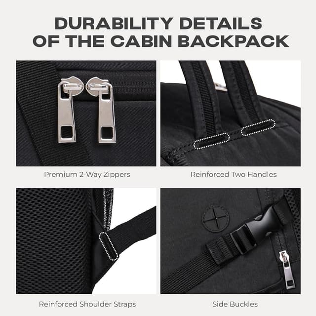 Thumbnail 6 de VMIKIV mochila viaje cabina 55x40x20 cm