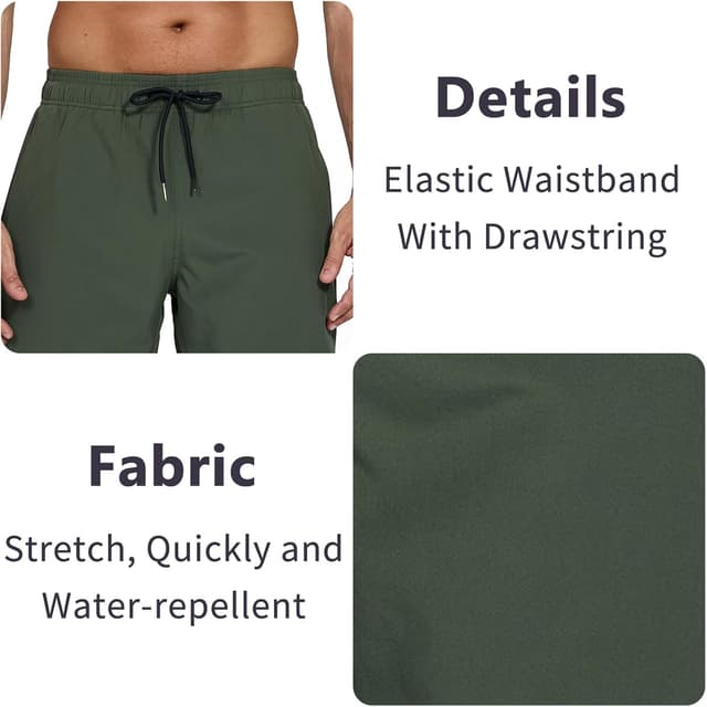 Thumbnail 4 de Bañador 6 pulgadas secado rápido 2 en 1