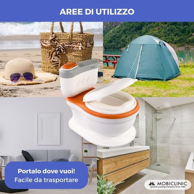 Thumbnail 6 de Mobiclinic Toikid vasino bambini 1-3 anni arancione