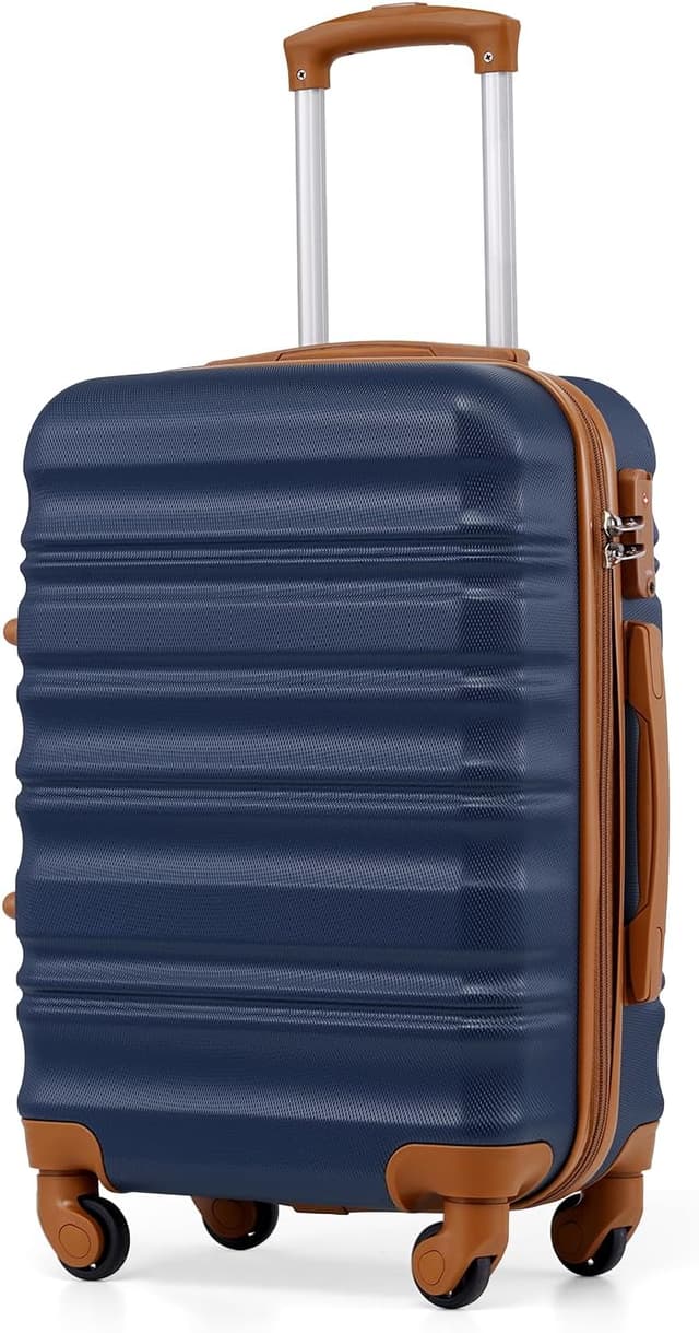 Imagen de Coolife Hartschalen-Koffer Trolley Blau en OfertitasTOP